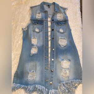 American Bazi Light Blue Denim Jacket